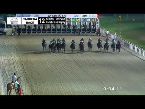 CARRERAS HIPODROMO MARONAS  21/12/25 | EN VIVO | URUGUAY