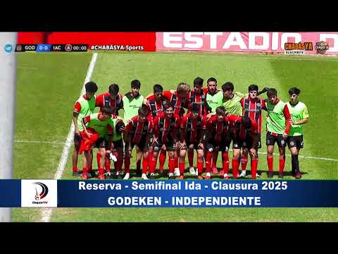 Reserva: Gödeken 0-0 Independiente/ Semifinal ida (Clausura) / Liga Interprovincial / 16/11/25