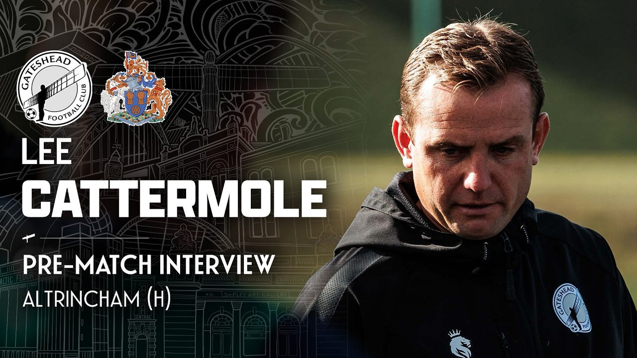 💬 “I believe we can fix it” | Lee Cattermole pre-Altrincham (H) | INTERVIEW