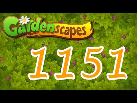 Gardenscapes level 1151