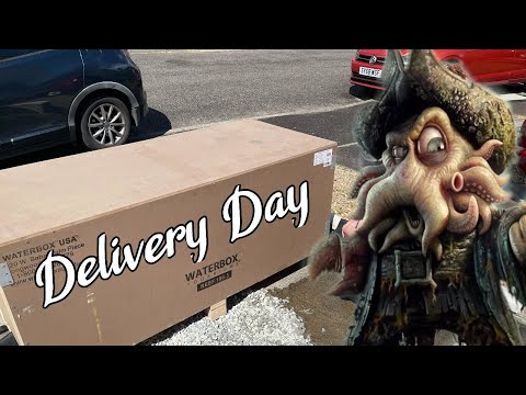 180g Reef Tank - Delivery Day