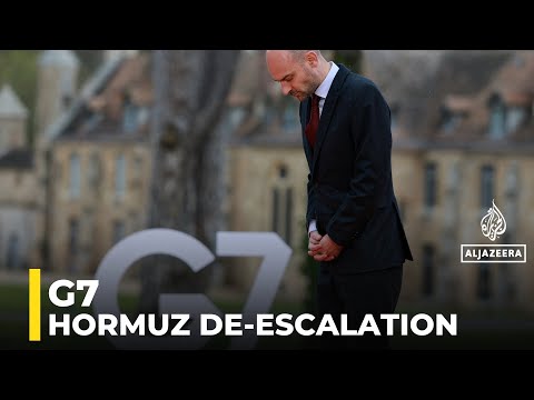 G7 ministers urge de-escalation, seek to reopen Strait of Hormuz