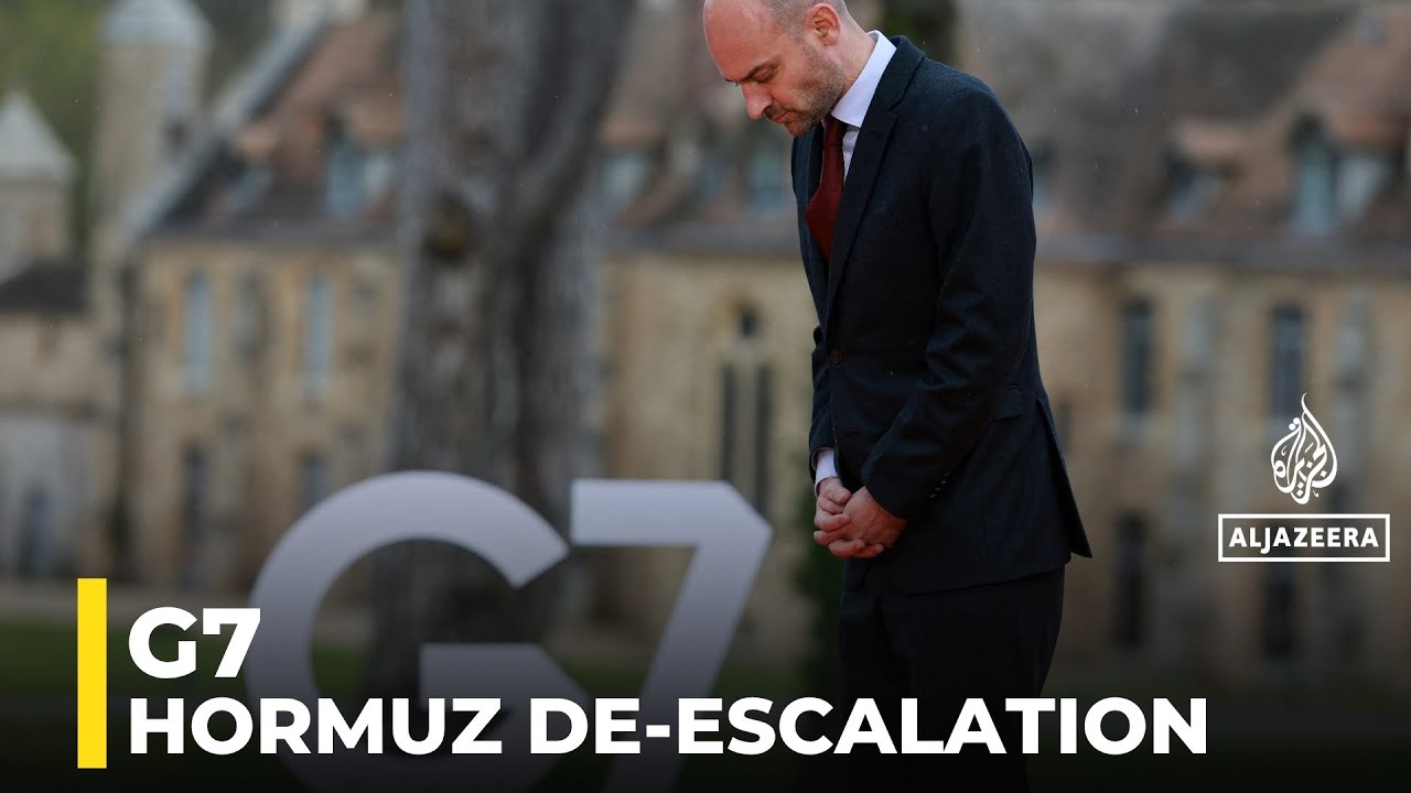 G7 ministers urge de-escalation, seek to reopen Strait of Hormuz