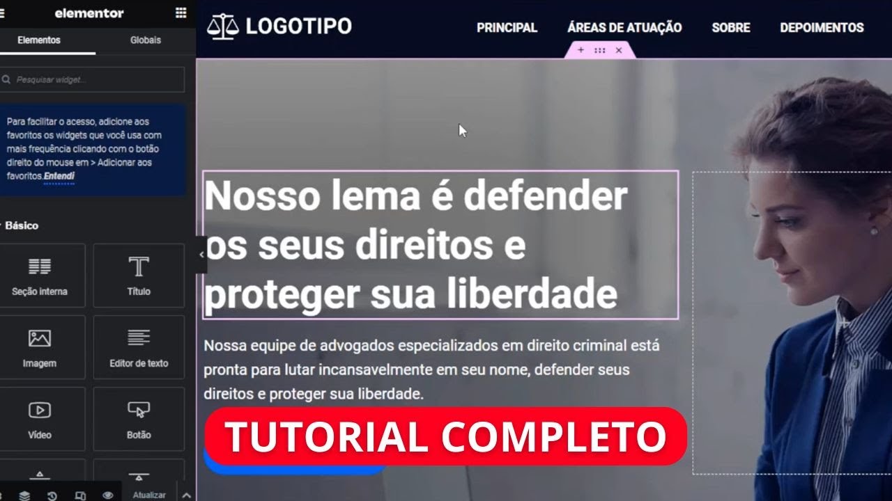 Como Criar Landing Page WordPress 2024 - (Tutorial com Elementor)