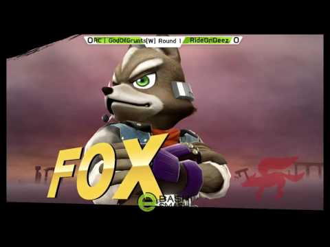 RC | GodOfGrunts (Fox) vs. RideOnDeez (Wario) - Salty Sundays @ eBash
