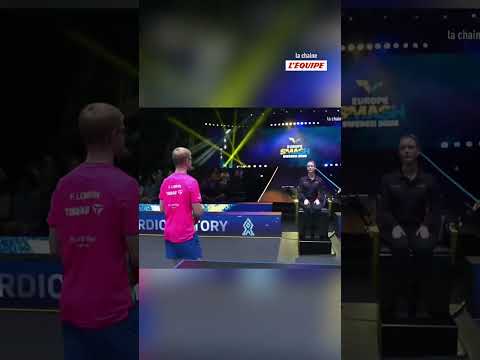 🇫🇷🏓 Quatrième demi-finale d'affilée pour Félix Lebrun en Grand Smash ! #tennisdetable #shorts #wtt