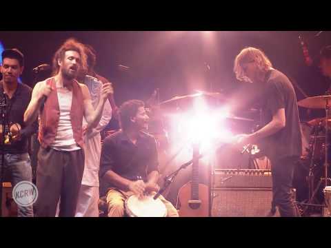 Edward Sharpe and the Magnetic Zeros performing 