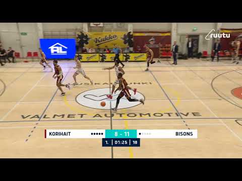 Unique McLean chase-down block and fast-break assist | Korihait - Bisons 6.11.2021