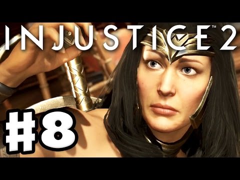 Injustice 2 - Gameplay Part 8 - Wonder Woman! Chapter 8: Goddess of War! (Story Mode Walkthrough)