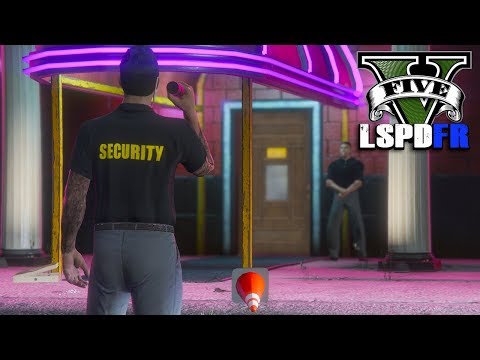 Off Duty Cop works as a bouncer (Funny RP) | GTA 5 LSPDFR 0.4.3 Ep #645