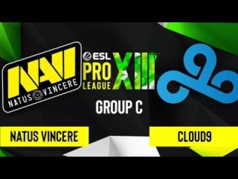CS:GO - Natus Vincere vs. Cloud9 [Dust2] Map 2 - ESL Pro League Season 13 - Group C