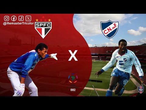 São Paulo FC x Nacional (URU) - Oitavas de final Libertadores 1992 - Gols e Melhores Momentos
