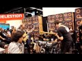 Jeff Berlin, Danny Gottlieb & Hadrien Feraud @ The MarkBass Booth. NAMM 2013