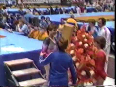 Maxi Gnauck - 1985 Europe - FX (1) 9.950