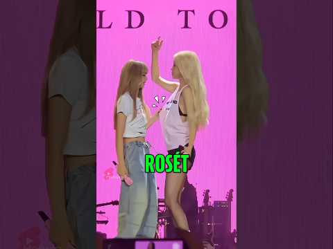LISA megviccelte Rosét 😂 #kpop #kpopdémonvadászok #blackpink #katseye #babymonster #bts #twice