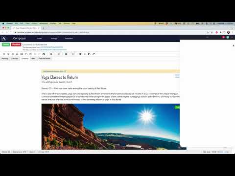 Use Semji, an AI platform for SEO & Content Marketing, with Arc XP Content Composer application