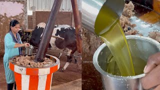 Traditional Way of Extracting Peanut Oil | Street Foods Tv