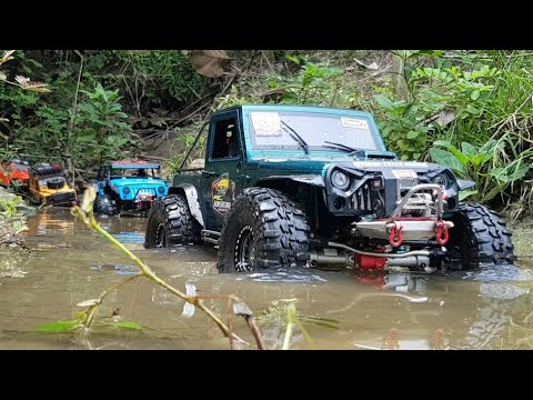 11 RC Trucks Scale Offroad 4x4 Adventures Jeep Rubicon Wrangler Pickup Rod Scorcher D90 Land Cruiser