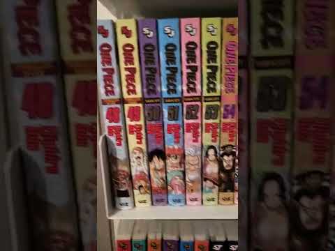 My one piece manga collection