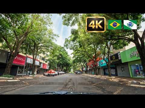 Central Foz Green Tunnels - Sunday Loop POV [Foz do Iguaçu Brazil]