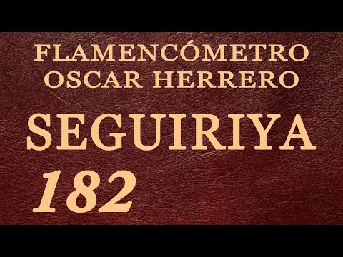 Metrónomo Flamenco - Seguiriya 182 - Flamencómetro Oscar Herrero