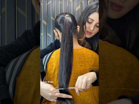 Transform Your Look with the Trendy Butterfly Hair Cut 💇‍♀️ #Shorts #butterflyhaircut