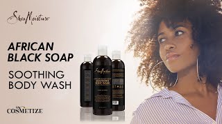 Shea Moisture African Black Soap Body Wash - 13oz