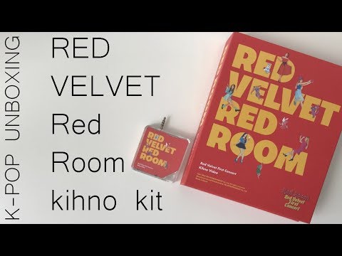 Red Velvet Red Room Kihno Concert | Unboxing + Tutorial