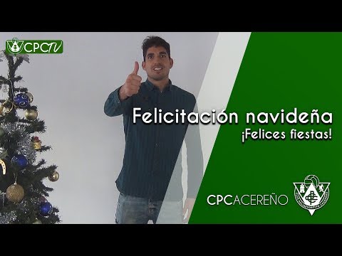 Felicitación navideña del CP Cacereño