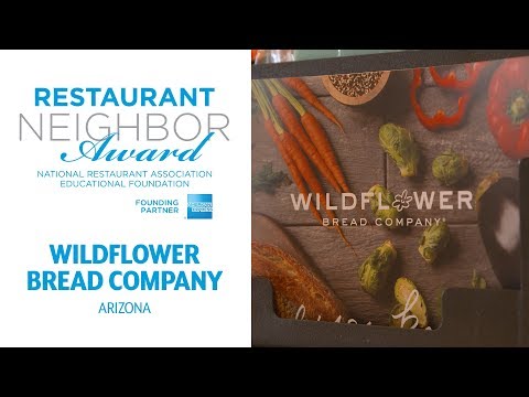 Vencedor do prêmio Restaurant Neighbor 2018 - Wildflower Bread Company