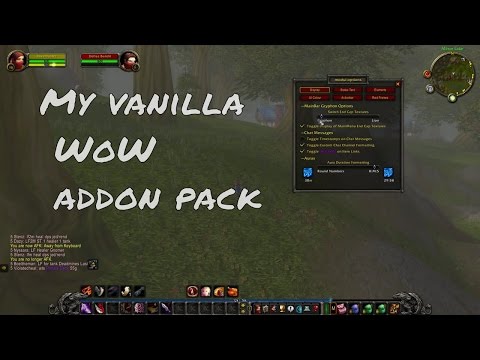 My vanilla wow addon pack for elysium/nostalrius/kronos