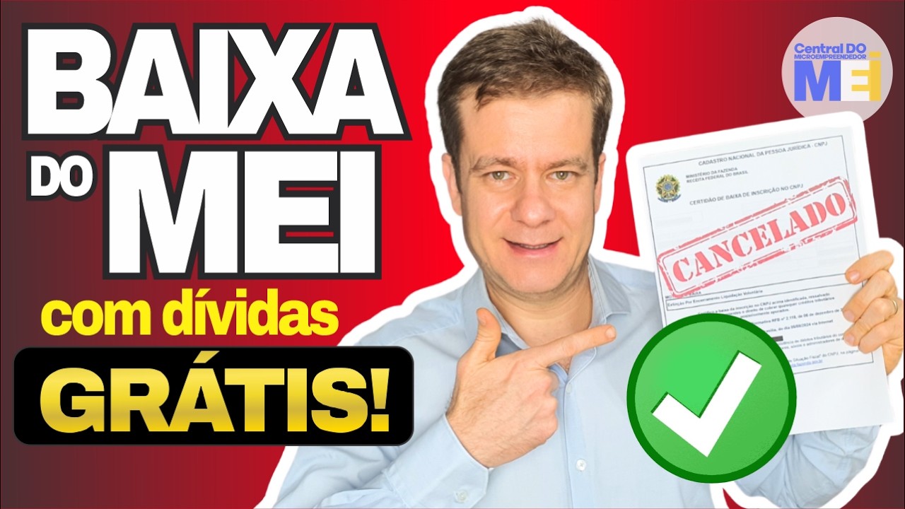 😭 BAIXA DO MEI MESMO COM DÍVIDAS 2024! GUIA COMPLETO PASSO A PASSO