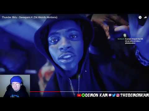 Demon Kam Reacts to Thunder Bklu - Sweepers K (Dir.Weirdo Motions)