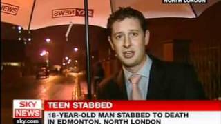 Sky News teenager stabbed .flv video