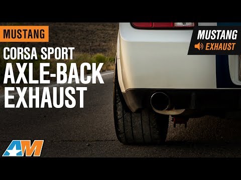 2011-2014 Mustang GT & Boss 302 Corsa Sport Axle-Back Exhaust Sound Clip & Install