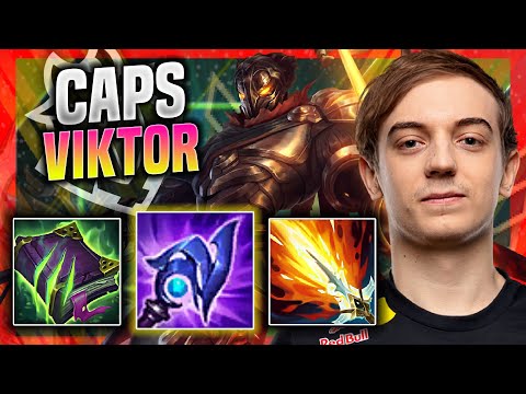 CAPS IS A MONSTER WITH VIKTOR! - G2 Caps Plays Viktor MID vs Twisted Fate! | Season 11