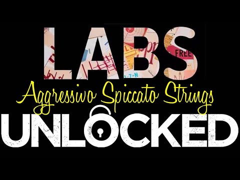 How to make Aggressivo Spiccato Strings with free Spitfire Audio Labs (2021) Freebie
