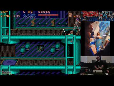 The Pulse Rifle Plays - Trojan (Arcade via MiSTer)