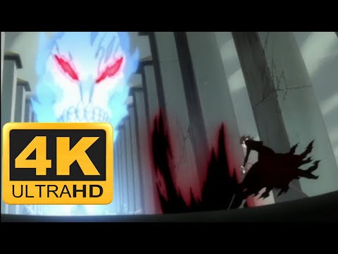 Ichigo vs Muramasa and Zangetsu English Dub [2160p] (60FPS)