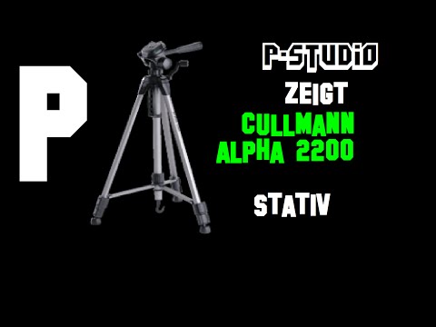 Cullmann Alpha 2200 Stativ//P-STUDiO...// Review...