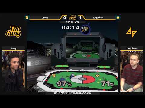 The Gang: Winners Top 48 — Jerry (Fox) vs. Drephen (Sheik) — SSBM Singles
