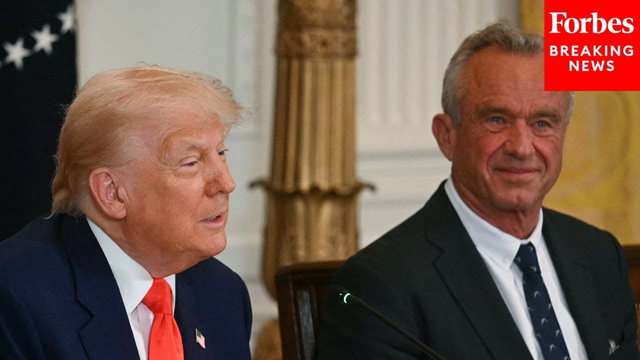 BREAKING NEWS: President Trump Holds 'Make America Healthy Again' Commission Event With RFK Jr.