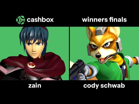 Cashbox 06 Winners Finals - Zain (Marth) vs Cody Schwab (Fox)