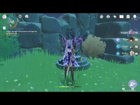 A Ruin Under lock and key puzzle