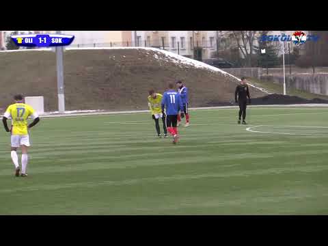 Bramki z meczu Olimpia Elbląg - Sokół Ostróda 23.02.2019