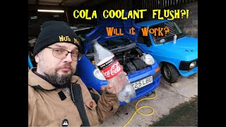 Coca-Cola Coolant Flush! Will it work? Will the heater in my Matiz be warm again?