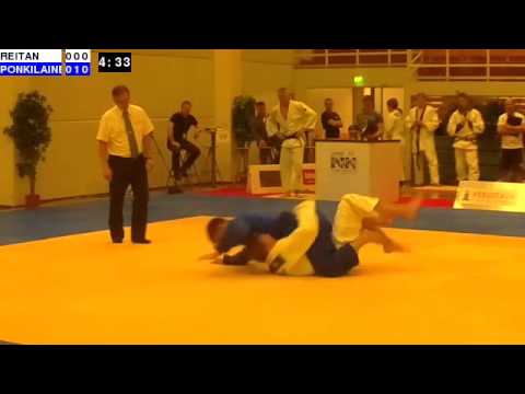 Judo Nordic Championships 2014: M-90: REITAN - PONKILAINEN