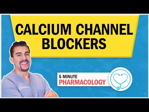 Pharmacology Calcium Channel Blockers - Antihypertensive - for Registered Nurse RN & PN NCLEX