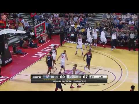 Team Blue vs Team White ♣ Full Game Highlights ♣ 2015 USA Basketball Showcase ♣ YouTube