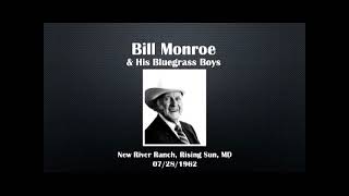 【CGUBA299b】 Bill Monroe & His Bluegrass Boys 07/28/1963 (Revised)